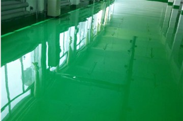 環氧地坪漆出現透底、露底的原因是什么？